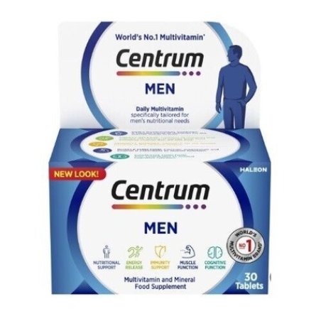 Centrum Men Multivitamin Supplement 30 Tablets