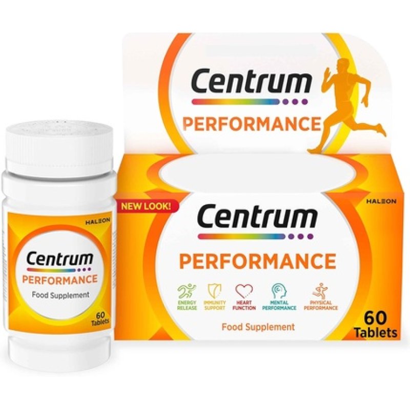 Centrum Performance Multivitamin & Mineral Supplements 60 Tablets