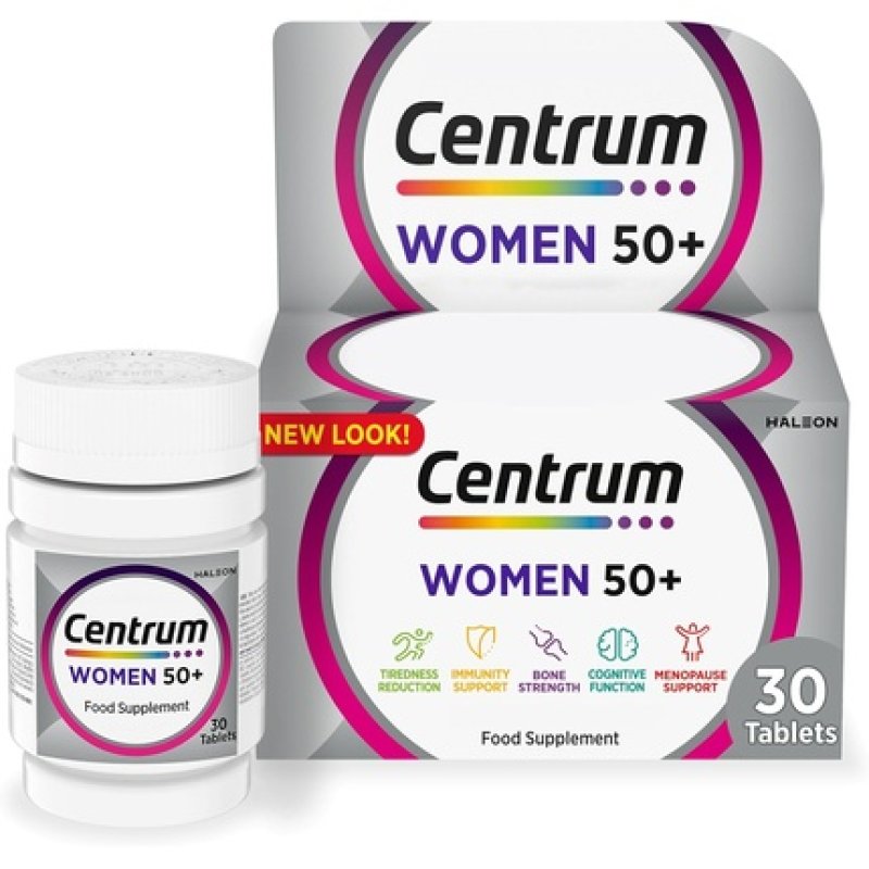 Centrum Women 50 Multivitamin & Mineral Tablets 30 Tablets