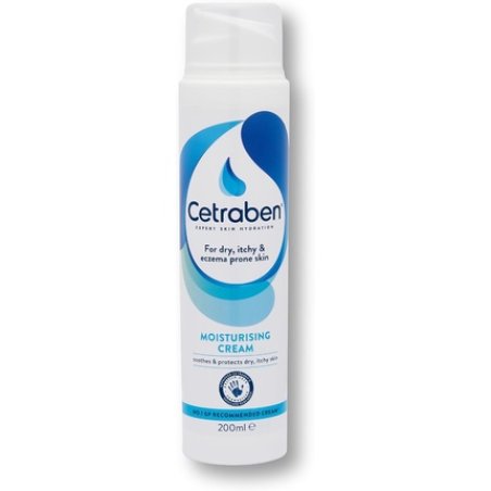 Cetraben Body Cream Moisturizer for Dry Sensitive and Eczema Prone Skin 200ml