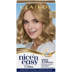 Clairol Nice'n Easy Crème Permanent Hair Dye 8A Medium Ash Blonde