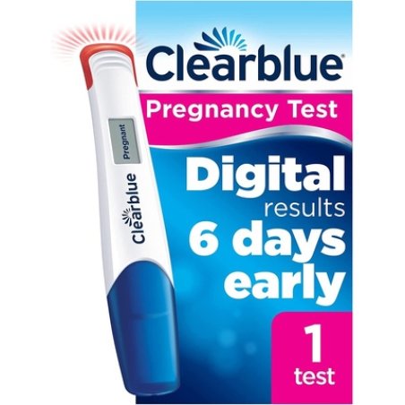 Clearblue Early Detection Pregnancy Test Digital Ultra Early 1 Test