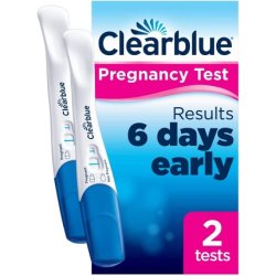 Clearblue Early Detection Pregnancy Test 6 Days Ultra Early - Pack of 2