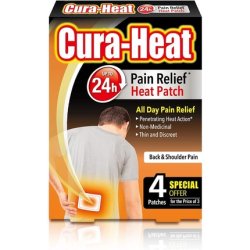 Cura-Heat Back and Shoulder Pain 4 Patches