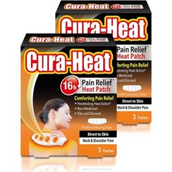Cura Heat Neck and Shoulder Pain Directly on Skin