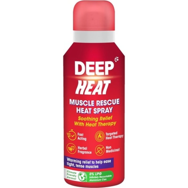 Mentholatum Deep Heat Muscle Rescue Heat Spray 72.5ml