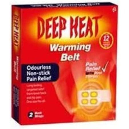 Official DEEP Heat Warming Belt - Pack of 2