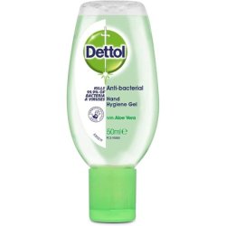 Dettol Anti-Bacterial Hand Sanitizer Gel 50ml