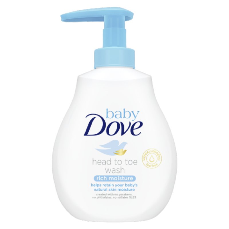 Baby Dove Rich Moisture Head to Toe Wash 200ml