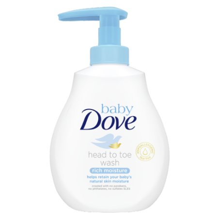 Baby Dove Rich Moisture Head to Toe Wash 200ml