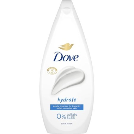 Dove Hydrate Body Wash Cleanser with Plant-Based Moisturisers
