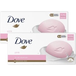 Dove Pink Moisturising Beauty Cream Bar 3 in 1 Cleanses and Moisturises