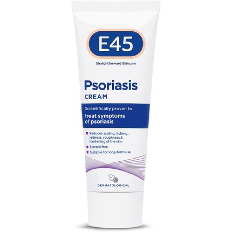 E45 Psoriasis Cream 50ml - Treatment for Psoriasis Symptoms - Skin Relief