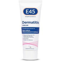 E45 Dermatitis Cream 50ml - Treat Symptoms of Dermatitis - Relieve Itching and Reduce Redness - Anti-Inflammatory