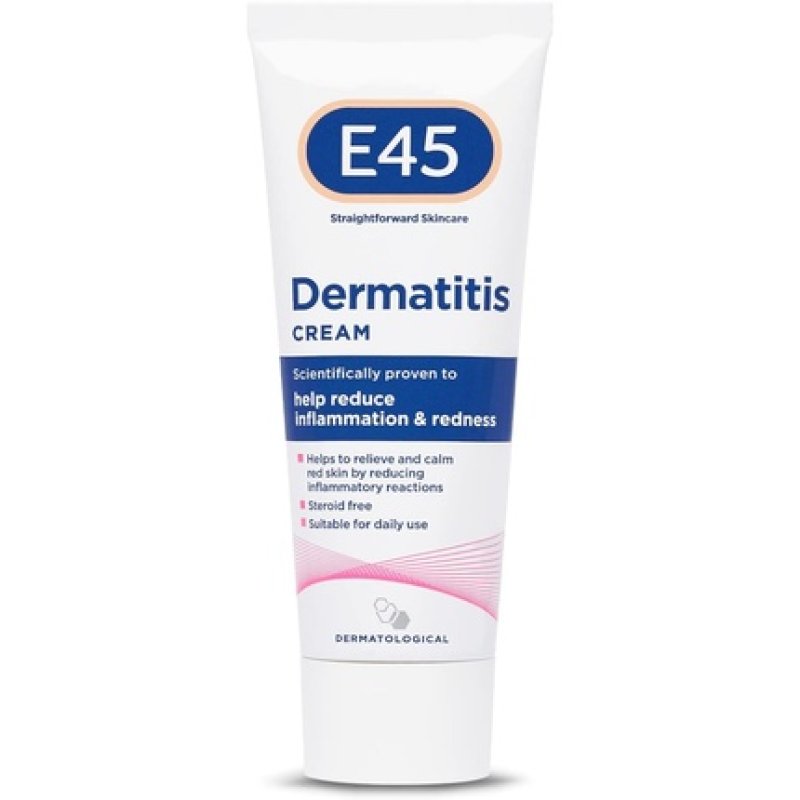 E45 Dermatitis Cream 50ml - Treat Symptoms of Dermatitis - Relieve Itching and Reduce Redness - Anti-Inflammatory