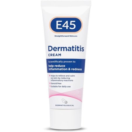 E45 Dermatitis Cream 50ml - Treat Symptoms of Dermatitis - Relieve Itching and Reduce Redness - Anti-Inflammatory