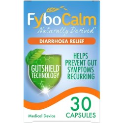FyboCalm Diarrhea Relief Naturally Derived 30 Capsules