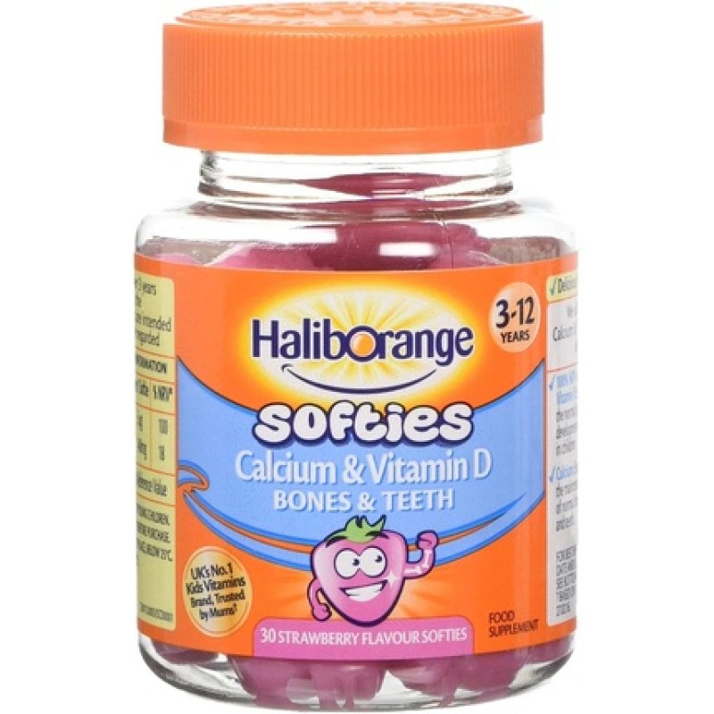 Haliborange Kids Calcium and Vitamin D Softies 30