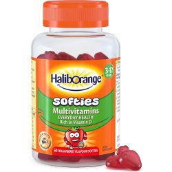Haliborange Strawberry Fruit Softies Multivitamins 60