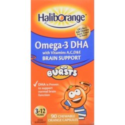 Haliborange Kids Omega3 Chewy Orange 90 Count 100 Grams