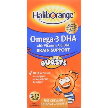Haliborange Kids Omega3 Chewy Orange 90 Count 100 Grams