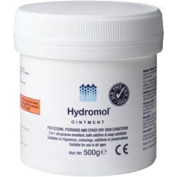 Hydromol Ointment 500g for the Management of Dermatitis, Eczema, Psoriasis and other Dry Skin Conditions