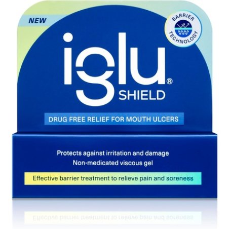 Iglu Shield Non-Medicated Mouth Ulcer Treatment - Effective Barrier to Protect