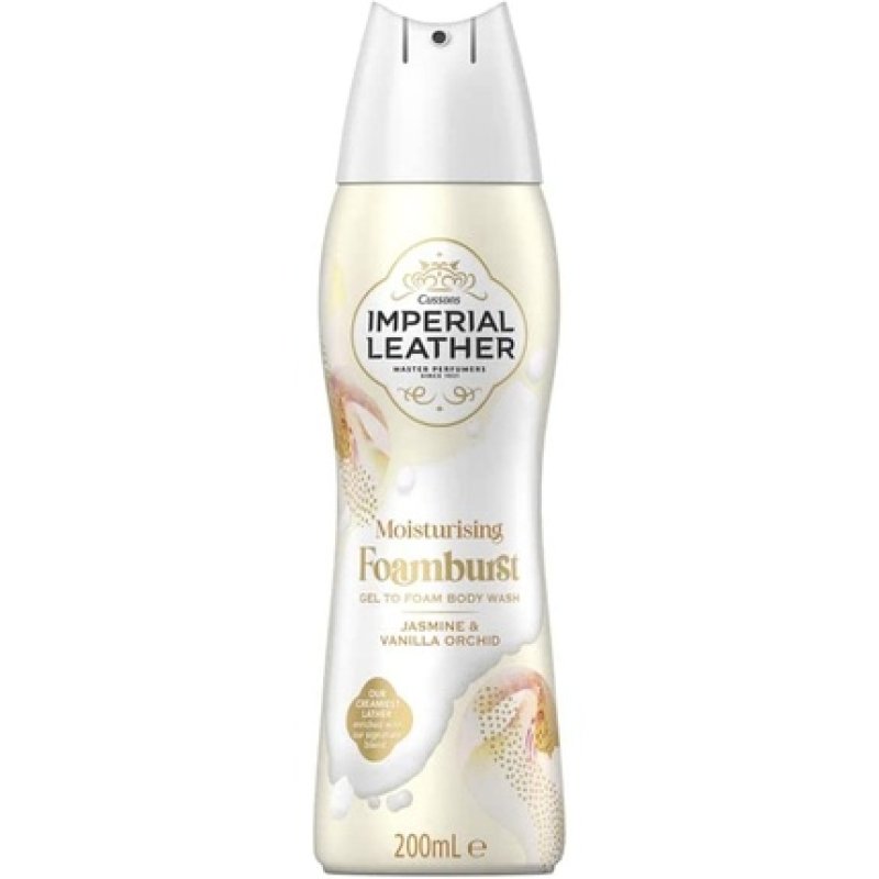 Imperial Leather Moisturising Foamburst Gel to Foam Body Wash Jasmine & Vanilla Orchid 200ml
