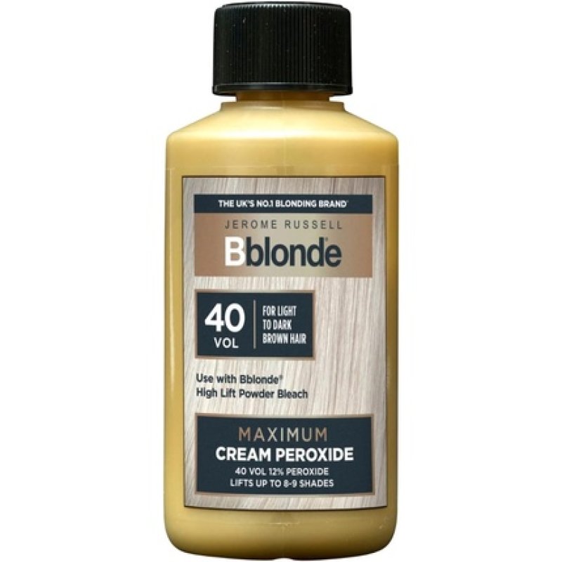Jerome Russell Bblonde Cream Peroxide 40 Volume 12% Lifts 8-9 Levels 75ml