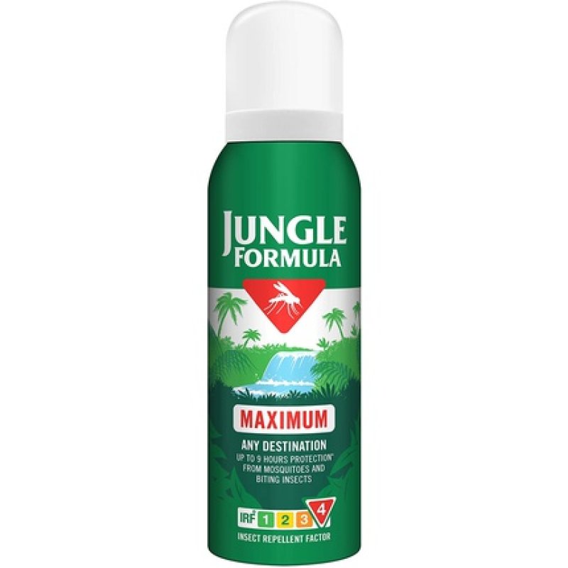 Jungle Formula Maximum Aerosol Insect Repellent, 125 Ml 1 Units