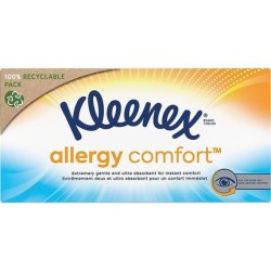 Kleenex Allergy Comfort Pocket Pack Tissues 60 Sheets Orange 10 Count