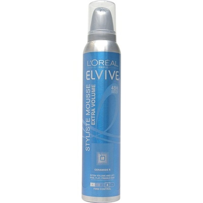 L'Oreal Elvive Stylise Extra Volume Firm Styling Mousse 200ml