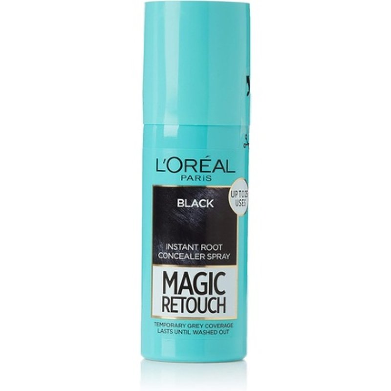 L'Oreal Paris Magic Retouch Root Touch Up Hair Colour Black - Pack of 3