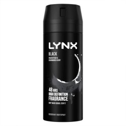 Lynx Black Body Spray 150ml