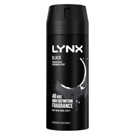 Lynx Black Body Spray 150ml