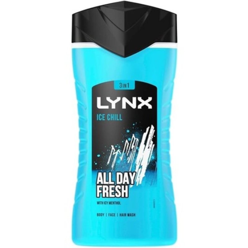 Lynx Ice Chill Shower Gel 225ml