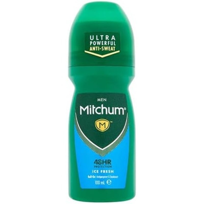 Mitchum Ice Fresh 48hr Protection Rollon Antiperspirant Deodorant 100ml For Men