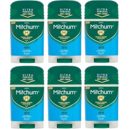 Mitchum Men 48 Hours Protection Ice Fresh Oxygen Stick 41g
