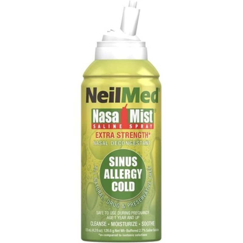 NeilMed NasaMist Hypertonic Saline Spray 125ml
