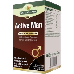 Natures Aid Active Man Tablets 60 Tablets