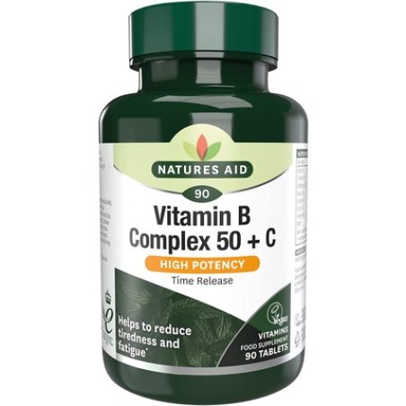 Naturen Vitamin B Complex C High Potency with Vitamin C 90 Tablets