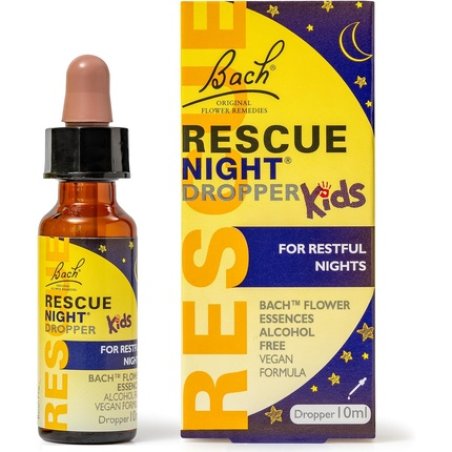 Rescue Remedy Kids Night Dropper 10ml Alcohol Free for a Natural Night's Sleep Natural Emotional Wellness and Balance 5