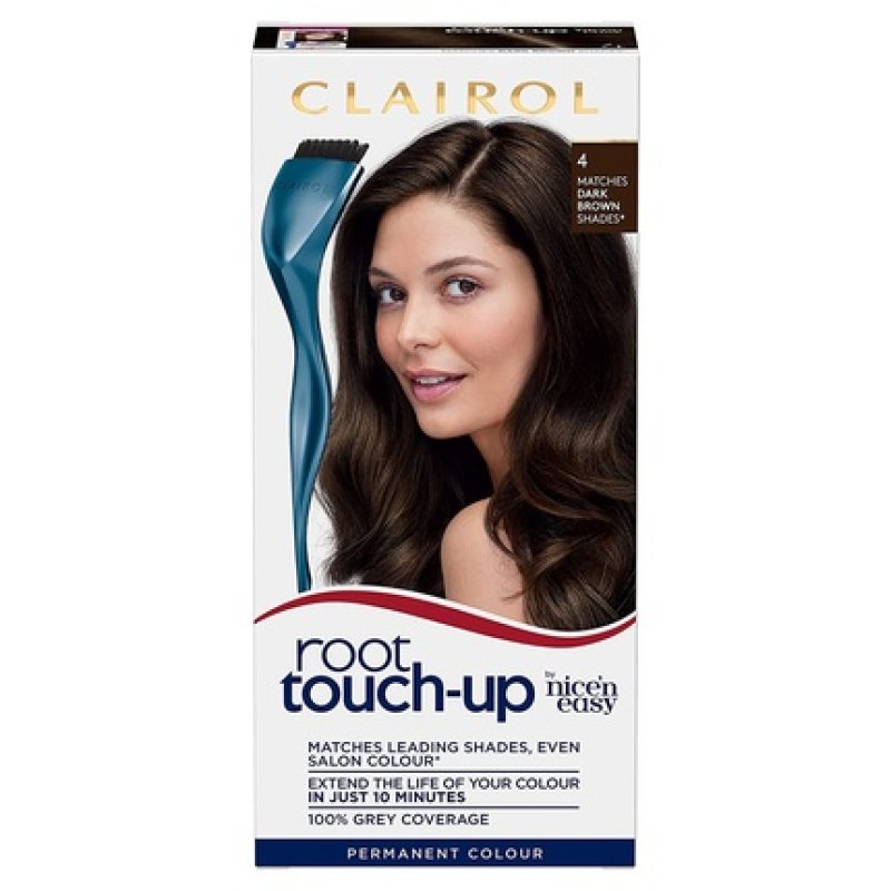 Clairol Root Touch Up Permanent Hair Color 4 Dark Brown