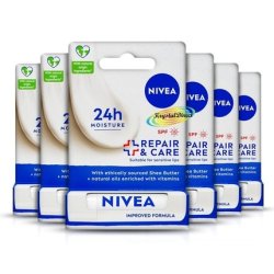 Nivea Repair & Care Lip Balm For Sensitive Skin With Spf 15 48g