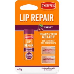 O'Keeffe's Lip Repair Cherry 42g For Extremely Dry Cracked Lips