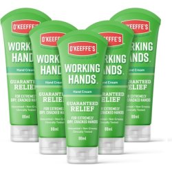O'Keeffe's Working Hands Hand Cream for Extremely Dry Cracked Hands 80ml Tubes