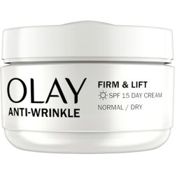 Olay Antiwrinkle Firm & Lift Day Cream With Spf 15 Helps Reduce Fine Lines