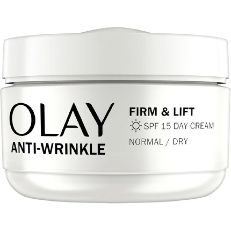 Olay Antiwrinkle Firm & Lift Day Cream With Spf 15 Helps Reduce Fine Lines