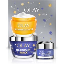 Olay Moisturizer Gift Box Women's Skin Care Sets & Kits Vitamin C Aha 24 Face Cream 50ml Retinol 24 Max Night Cream