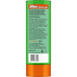 Olbas Shower Gel 250ml Refreshing Menthol Vapours for Easy Breathing